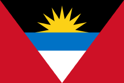 Antigua i Barbuda flag