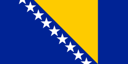 Bósnia e Herzegovina flag