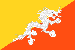 Bután flag