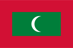 Maldive flag